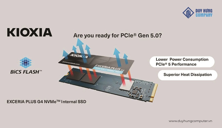 SSD KIOXIA EXCERIA PLUS G4 NVMe