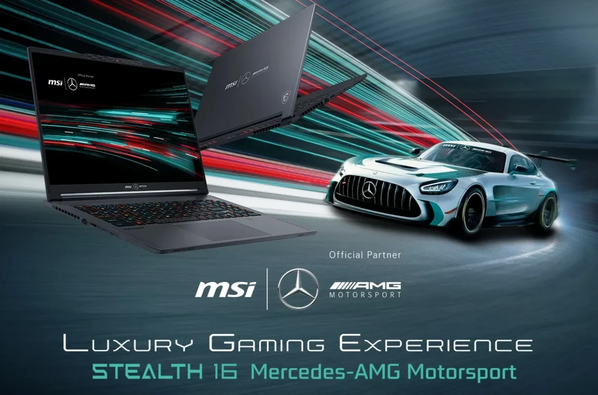 Mở đặt mua trước laptop phiên bản giới hạn MSI Stealth 16 Mercedes-AMG Motorsport
