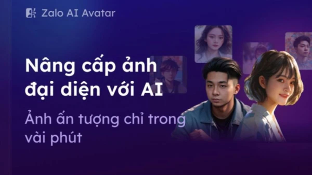 Cách tạo ảnh đại diện AI trên Zalo AI Avatar nhanh chóng