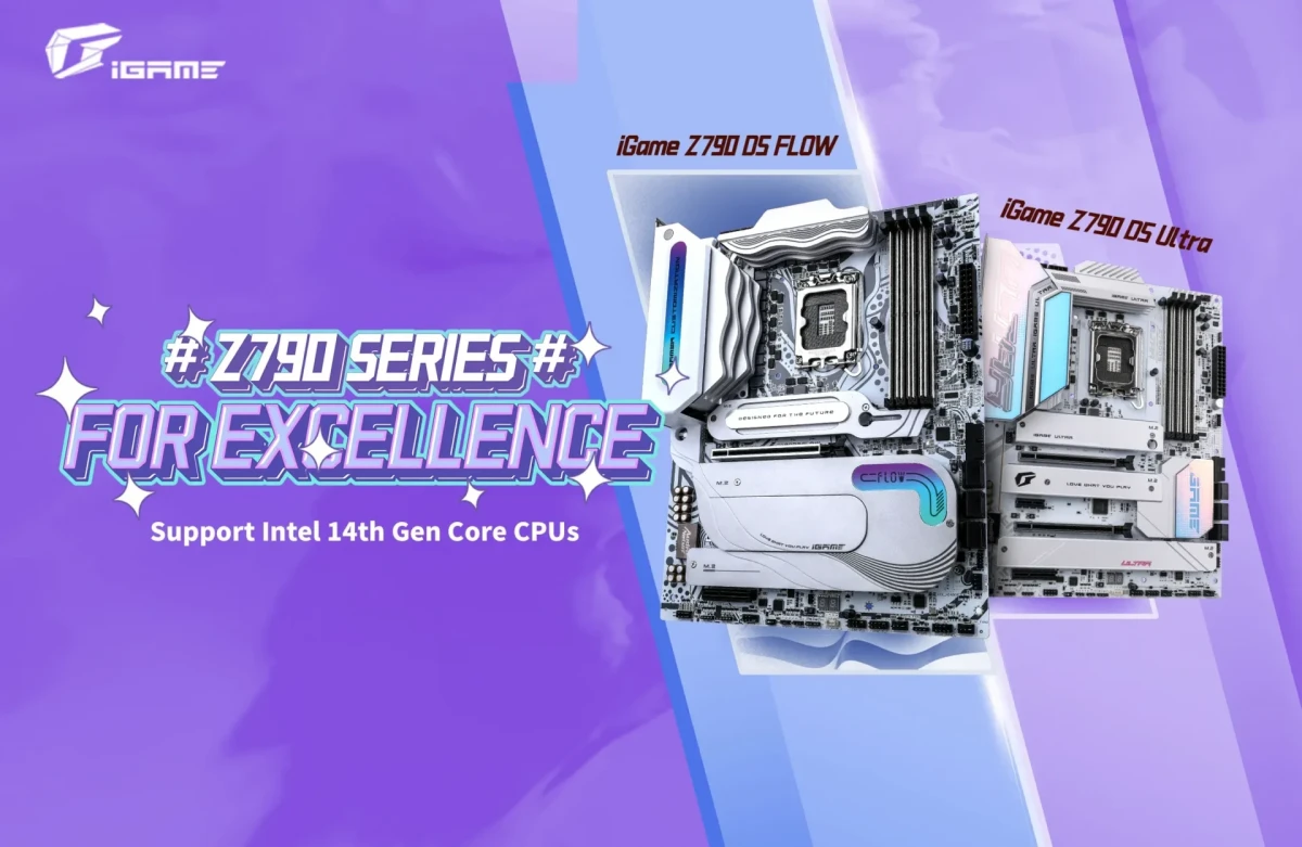 COLORFUL ra mắt dòng bo mạch chủ iGame Z790D5 FLOW và iGame Z790D5 ULTRA dành cho Intel Core thế hệ 14