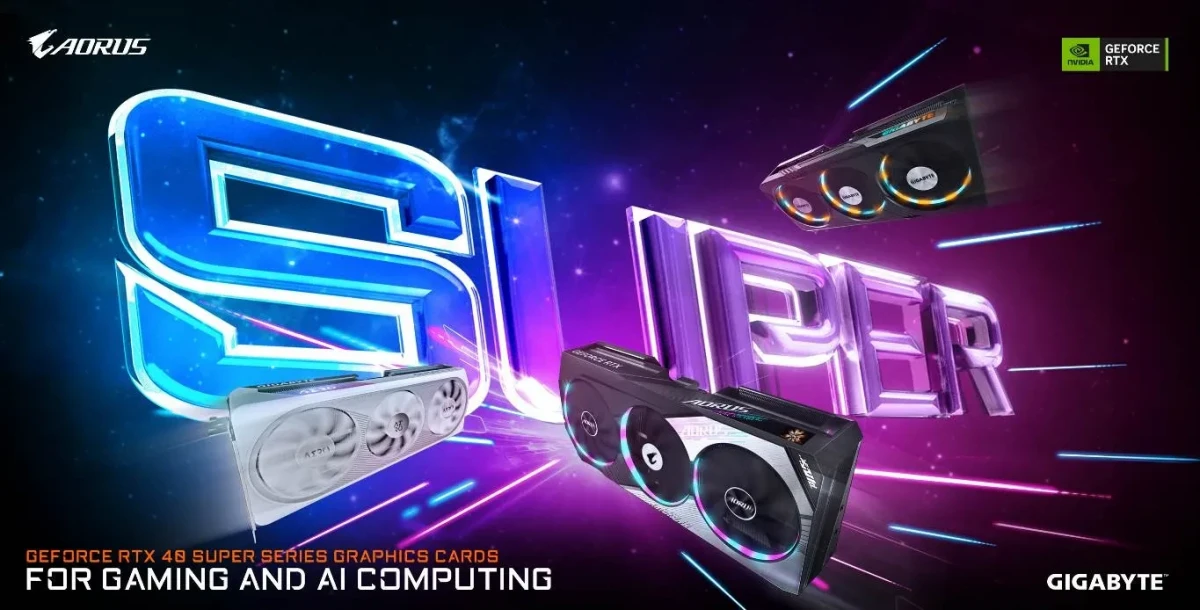 GIGABYTE ra mắt dòng card đồ họa GeForce RTX 40 SUPER