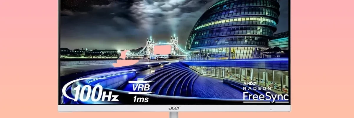 Màn hình Acer SA272U E với tốc độ làm mới 100Hz ra mắt