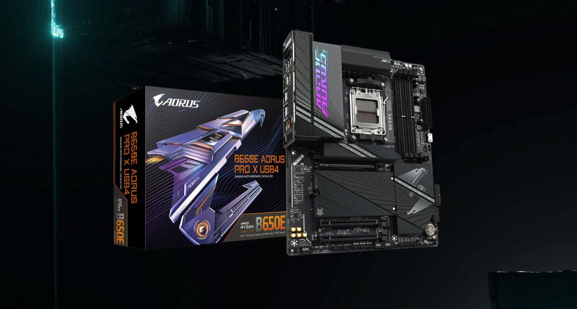 GIGABYTE ra mắt bo mạch chủ B650E AORUS PRO X USB4 sẵn sàng cho trải nghiệm AM5 đột phá
