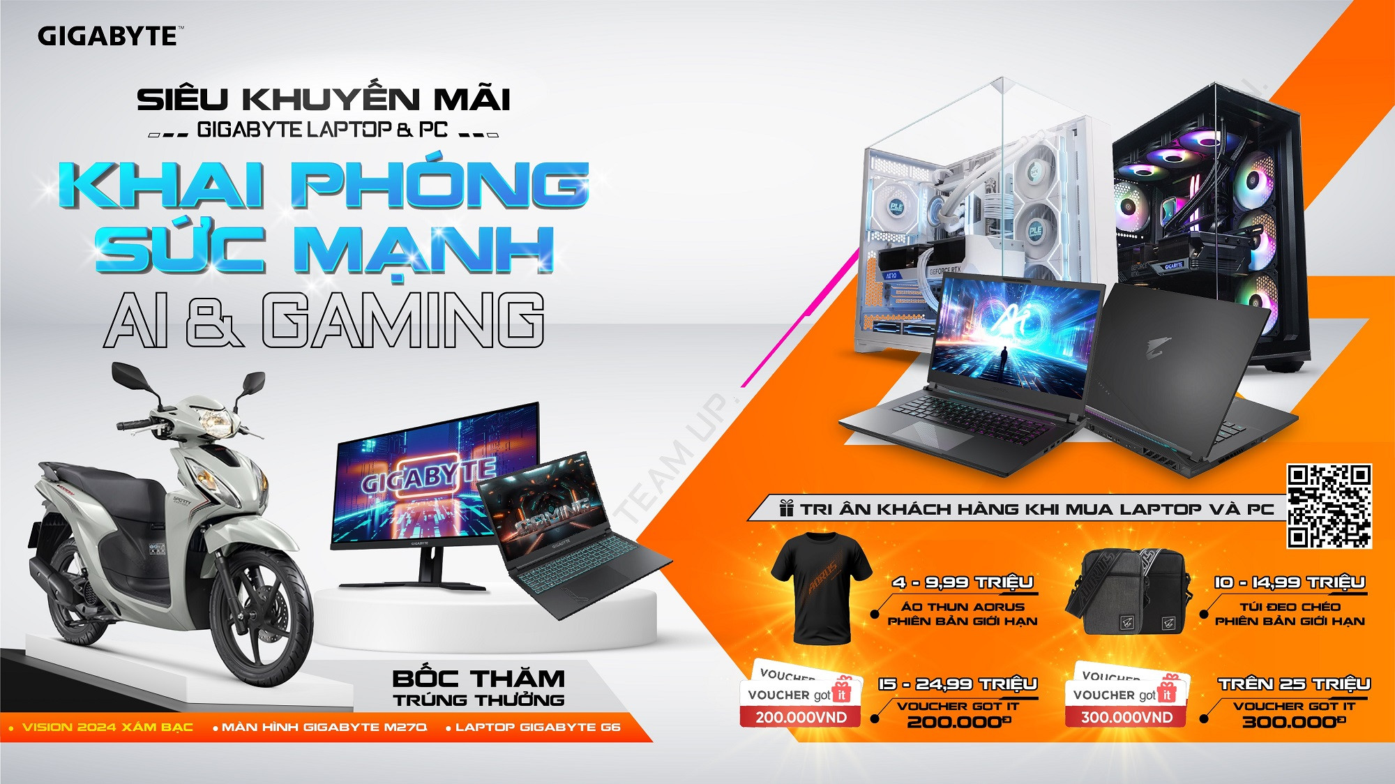 Chào mừng các bạn đến với chương trình Back to School 2024 của GIGABYTE!