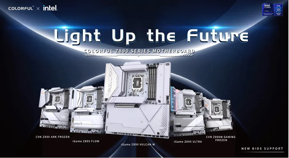 COLORFUL ra mắt bo mạch chủ Z890 hỗ trợ Intel Core Ultra 200 Series