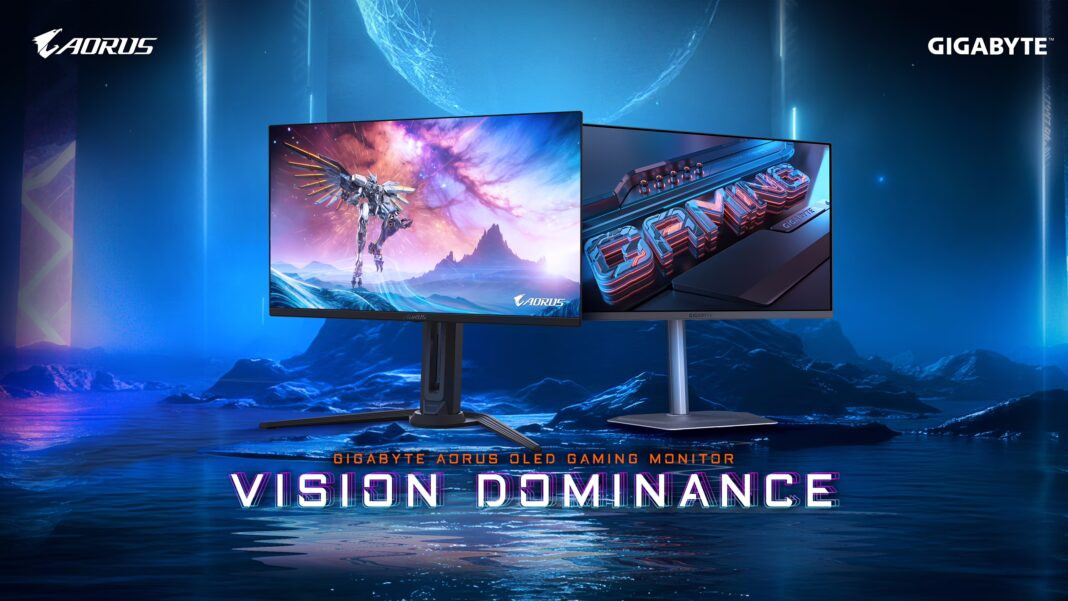 GIGABYTE ra mắt hai màn hình QD-OLED tiên phong tại CES 2025