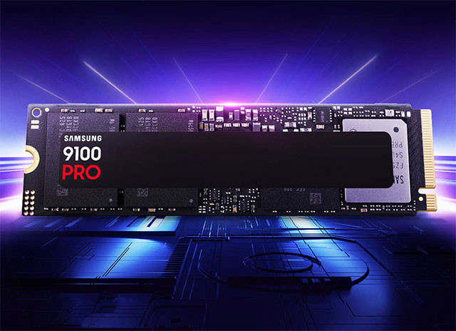Samsung ra mắt ổ cứng SSD 9100 PRO mới, hỗ trợ PCIe 5.0