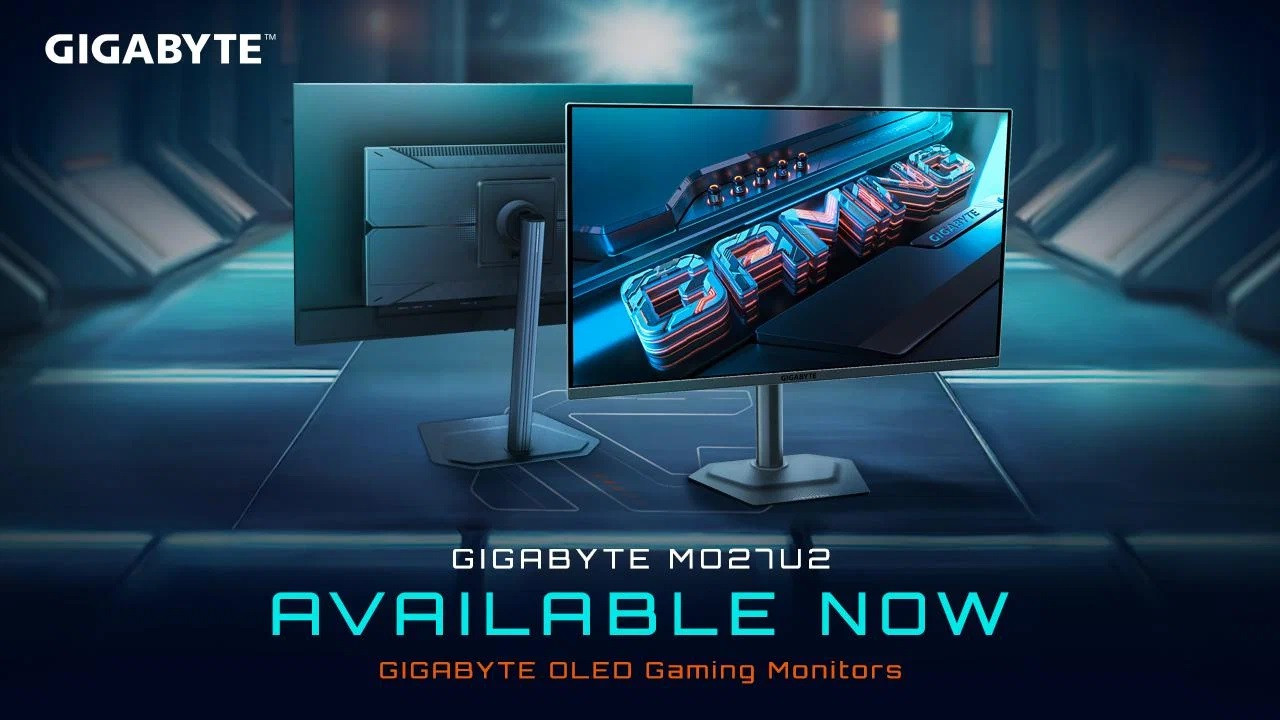 GIGABYTE MO27U2: Màn hình chơi game Tandem QD-OLED 4K 240Hz mở ra chuẩn mực mới