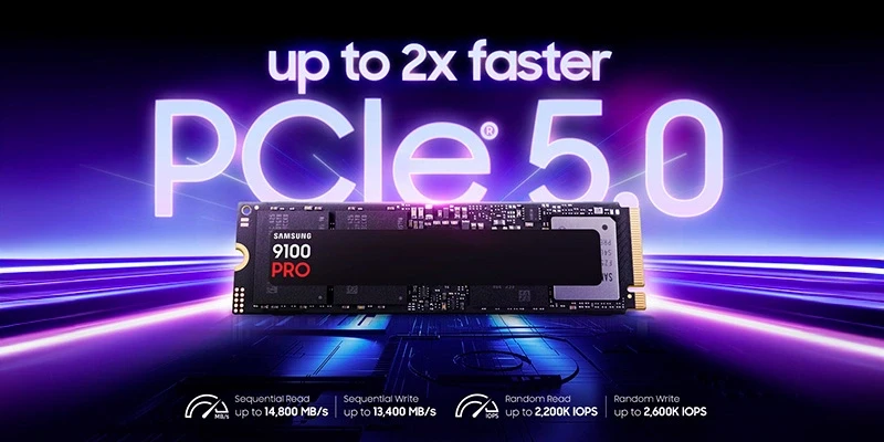 Lý do khiến ổ cứng Samsung SSD 9100 PRO được game thủ và người dùng AI tin chọn