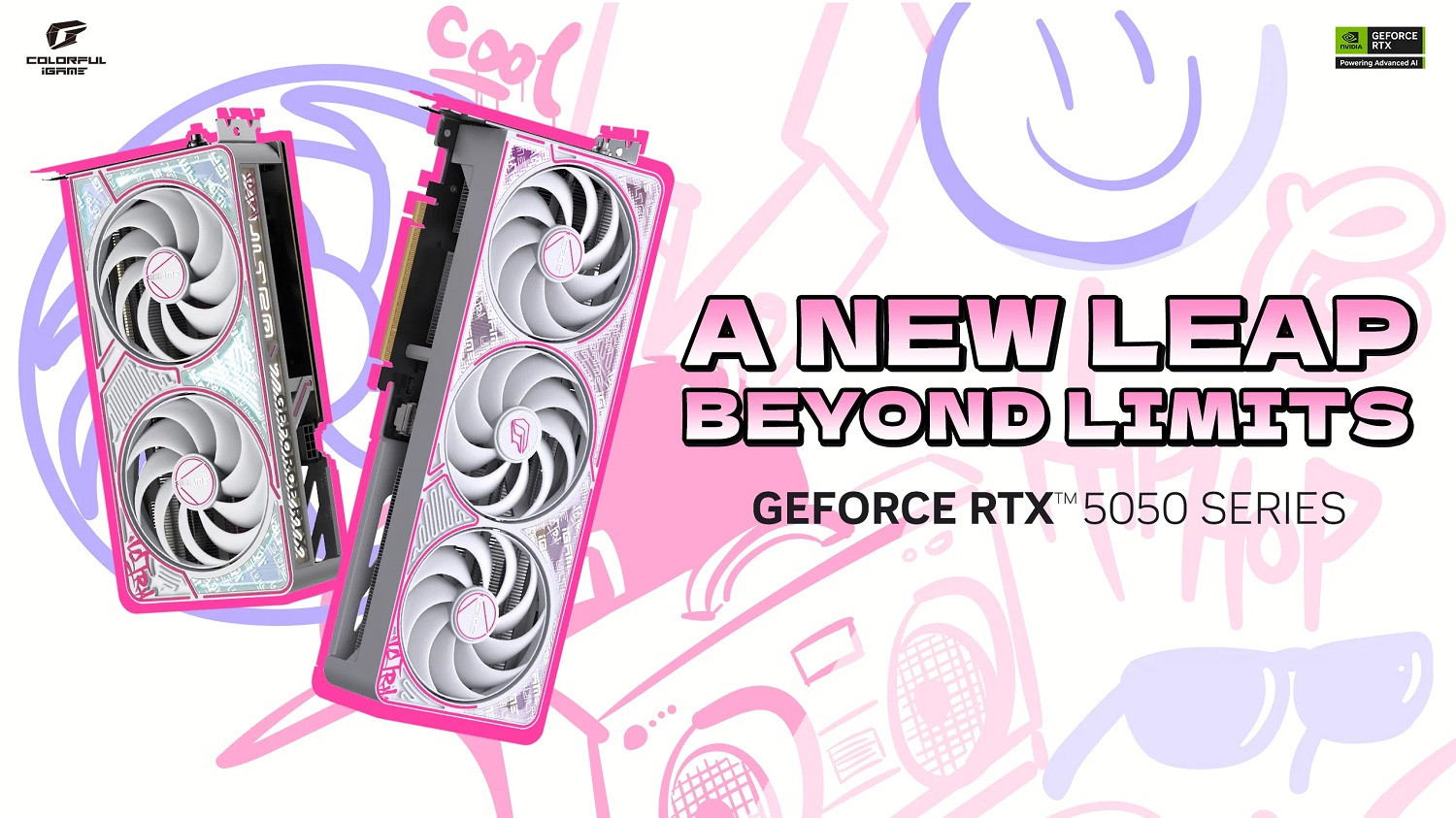 COLORFUL ra mắt RTX 5050: Ba phiên bản mới Ultra W, MEOW và Battle AX