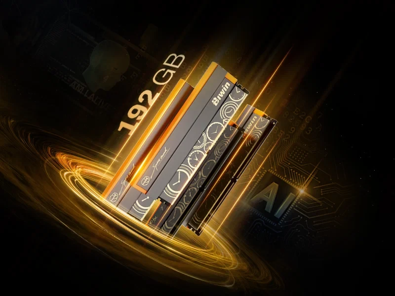 Biwin trình làng bộ nhớ RAM 192GB và SSD Gen5 Black Opal hiệu suất cao