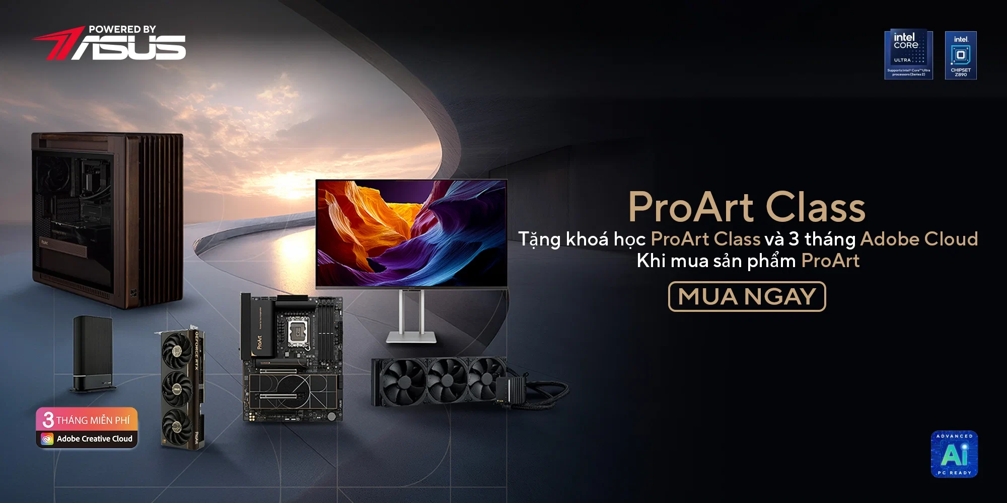 ASUS ra mắt ProArt PA32QCV & PA27JCV: Chuẩn màn hình 5K/6K cho creator