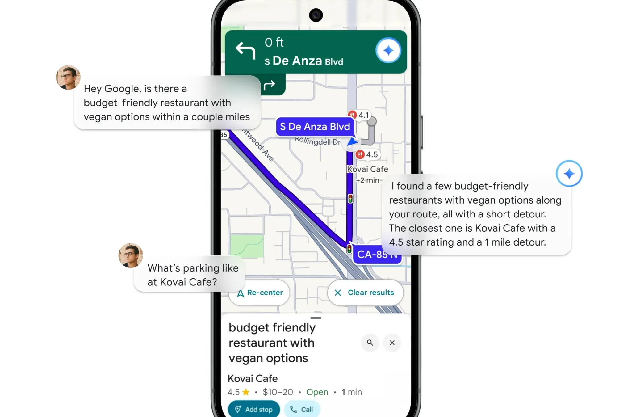 Gemini AI chính thức xuất hiện trong Google Maps, hỗ trợ điều hướng hội thoại