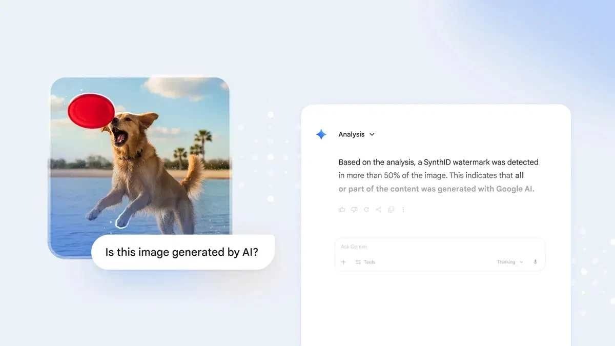 Google mang khả năng nhận diện ảnh AI vào Gemini