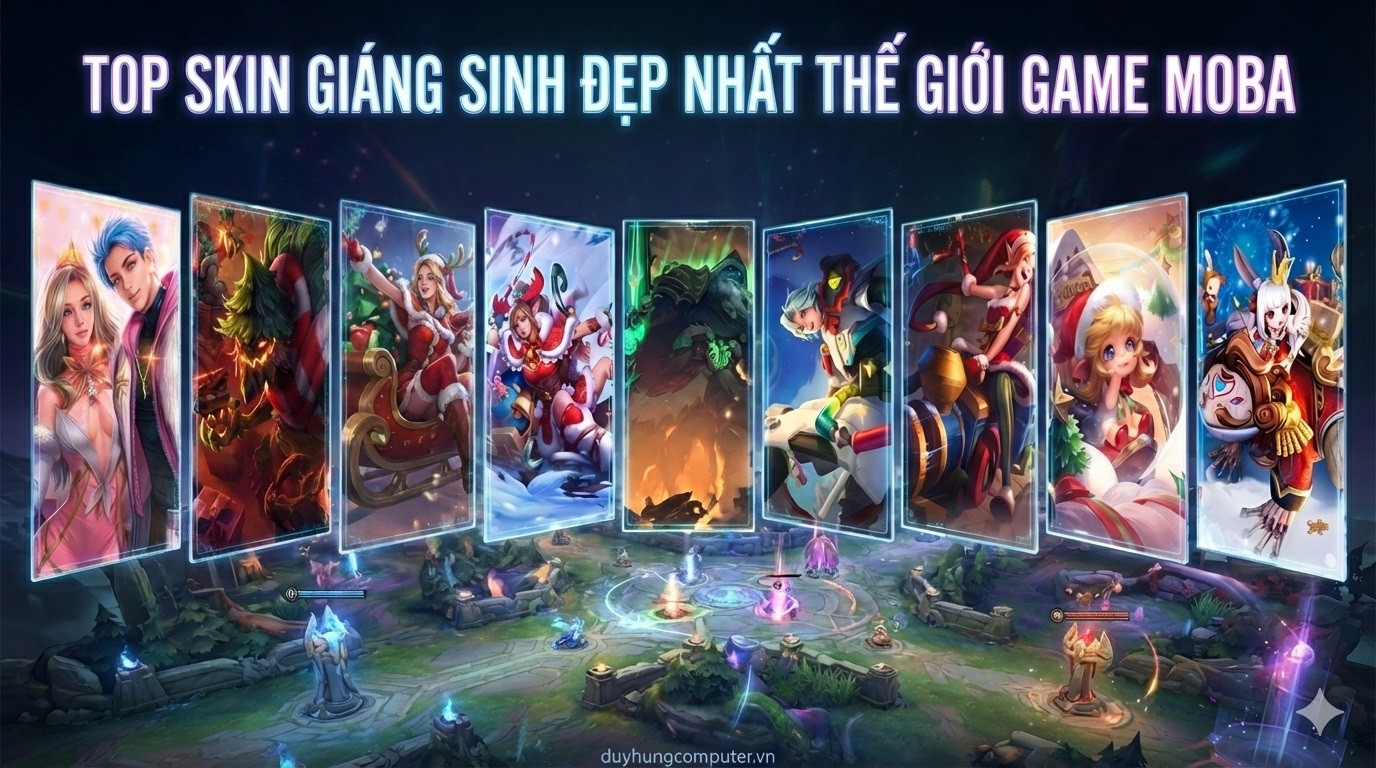 Top trang phục Giáng Sinh đẹp nhất thế giới game MOBA, mang không khí mùa lễ hội đến cho game thủ