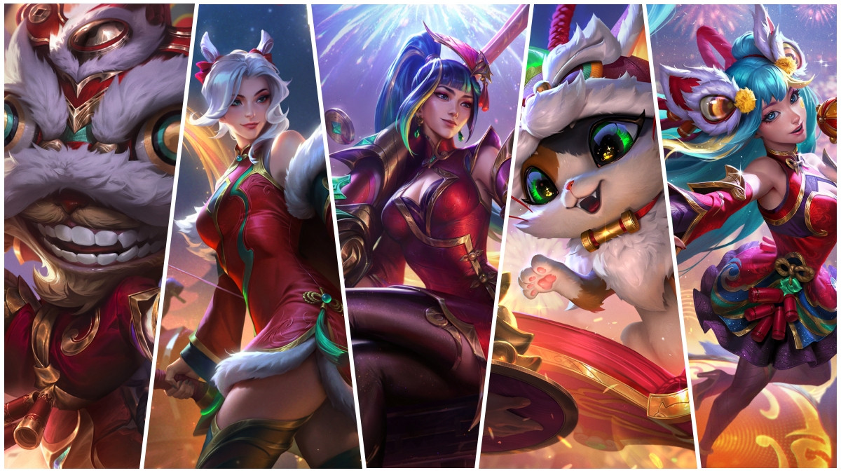 Liên Minh Huyền Thoại mang đến loạt skin Tết 2026 cực đẹp, bạn có mua không?