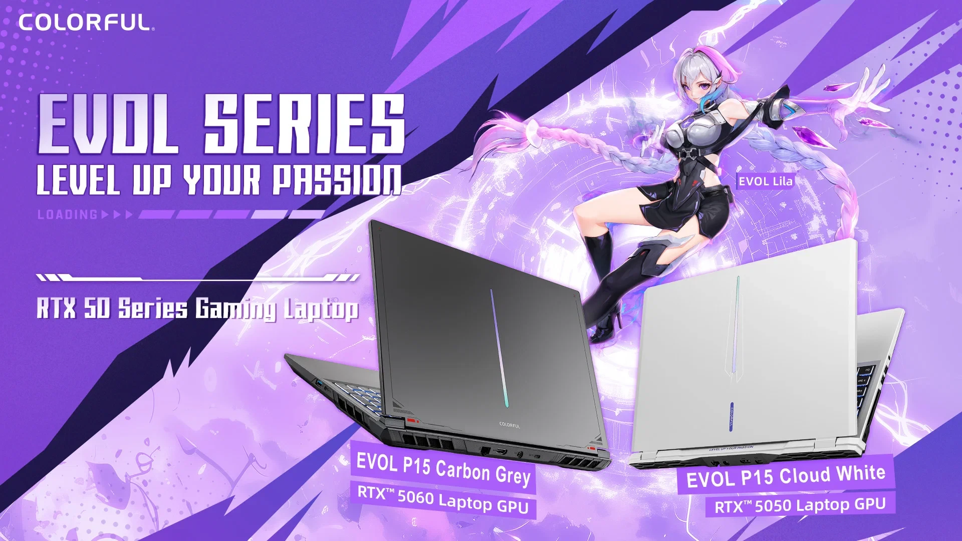 COLORFUL EVOL P15 mở rộng dòng gaming với RTX 5050 và RTX 5060