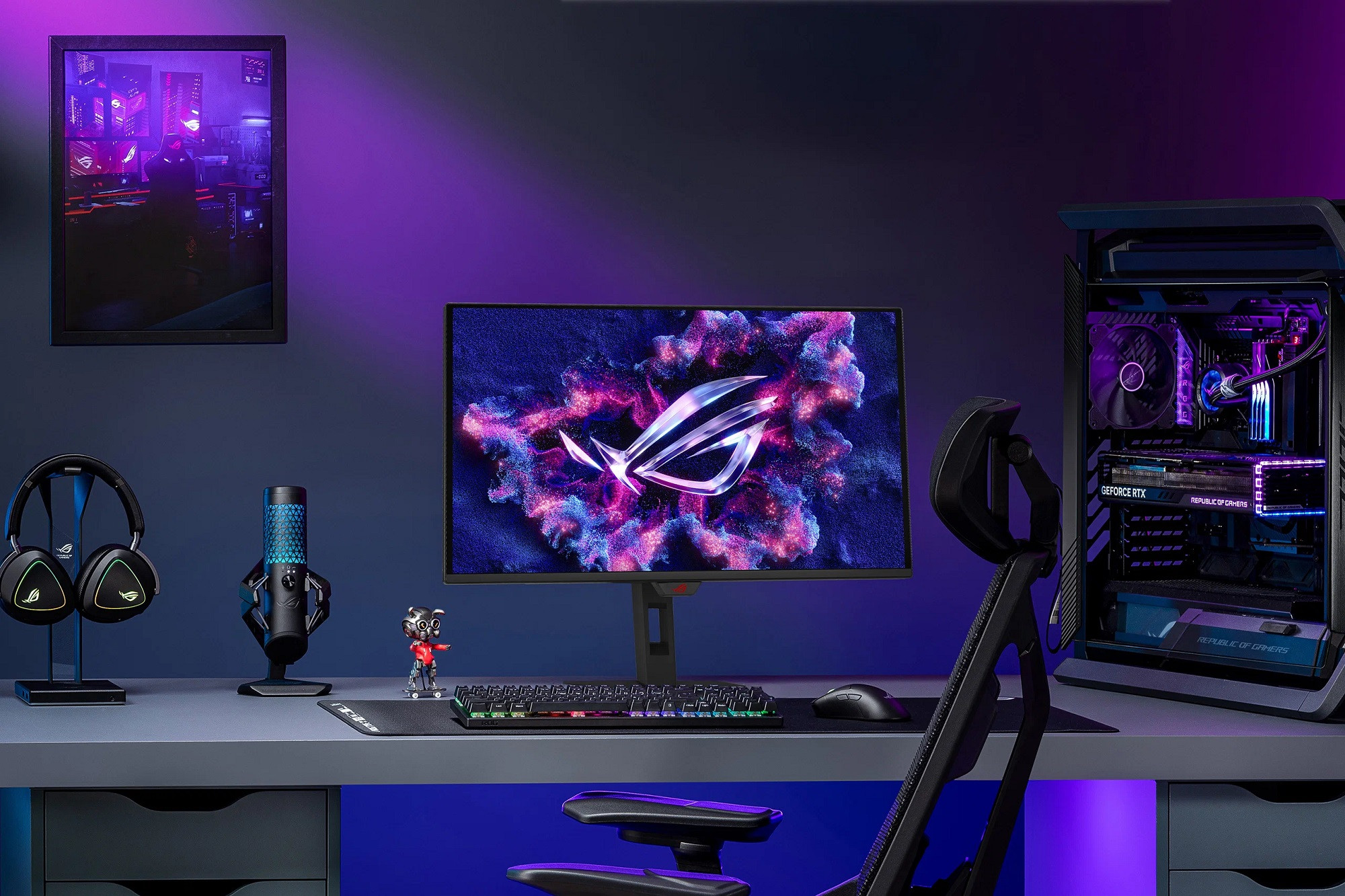 ASUS ROG ra mắt loạt màn hình Strix OLED 27 inch QHD, tần số quét tới 280Hz
