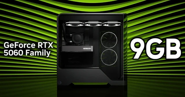 NVIDIA lộ diện RTX 5060 phiên bản 9GB VRAM: Nước đi lạ để đối phó bão giá linh kiện!