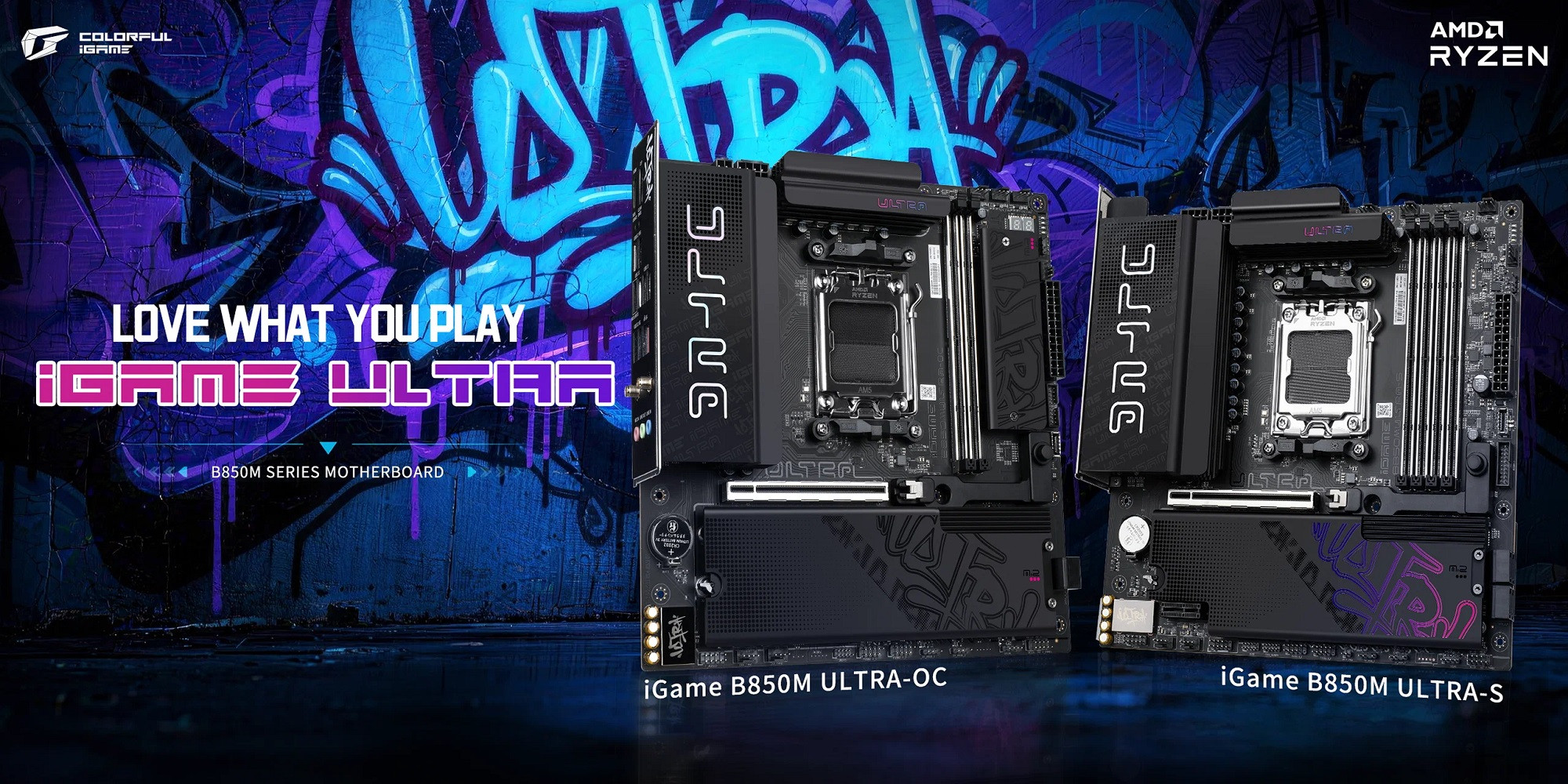 Colorful ra mắt hai bo mạch chủ iGame B850M ULTRA, hỗ trợ DDR5-8800 và Wi-Fi 7