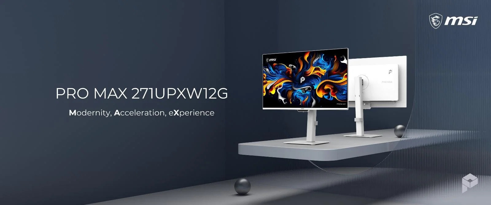 MSI PRO MAX Series: Dòng màn hình QD-OLED tích hợp sâu hệ sinh thái Mac với M-Mate, KVM và chuẩn màu chuyên nghiệp
