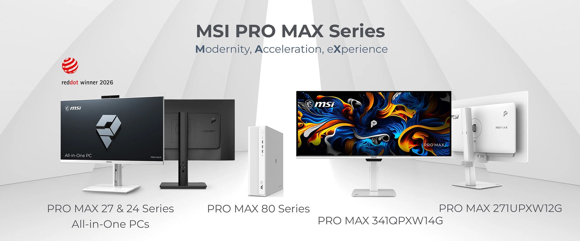 MSI giới thiệu hệ sinh thái PRO MAX tại COMPUTEX 2026 với máy tính để bàn, AIO và màn hình QD-OLED