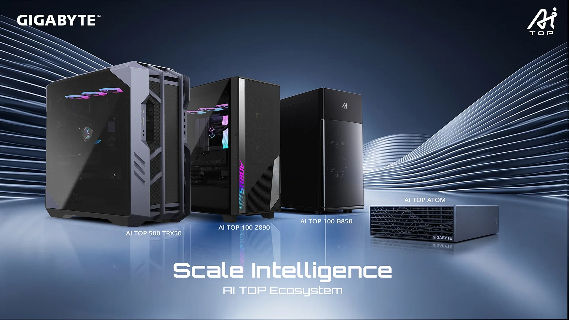 GIGABYTE mở rộng dòng AI TOP tại COMPUTEX 2026: Phần cứng chuyên dụng cho AI chạy 24/7 không cần cloud