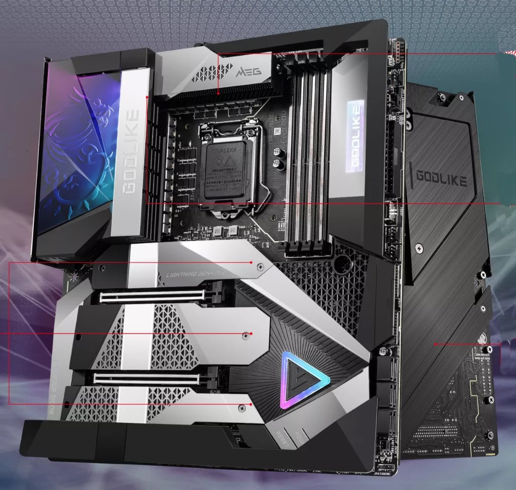 MSI hé lộ kích thước của Motherboard Z690 Godlike