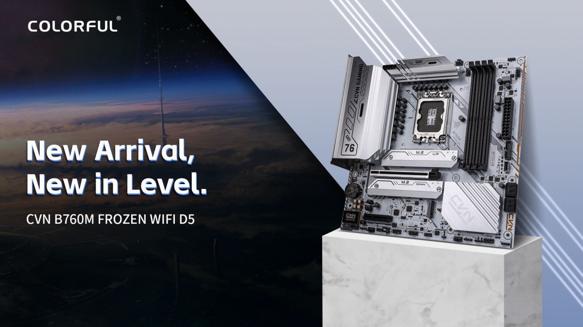 COLORFUL ra mắt dòng bo mạch chủ B760 mới