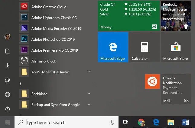 Cách khắc phục lỗi không mở được Start Menu trên máy tính Windows 10