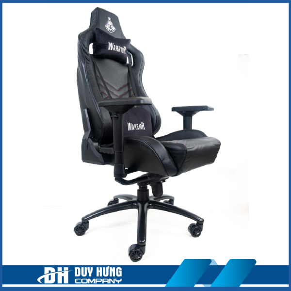 WARRIOR GAMING CHAIR – Maiden Series – WGC309 – Real Leather Black