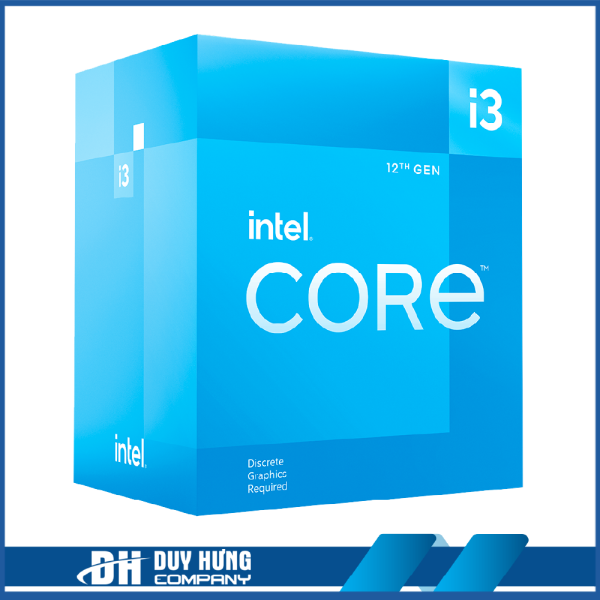 CPU Intel Core i3 12100F Box hãng (3.3GHz Turbo 4.3GHz / 4 Nhân 8 Luồng / 12MB / LGA 1700)