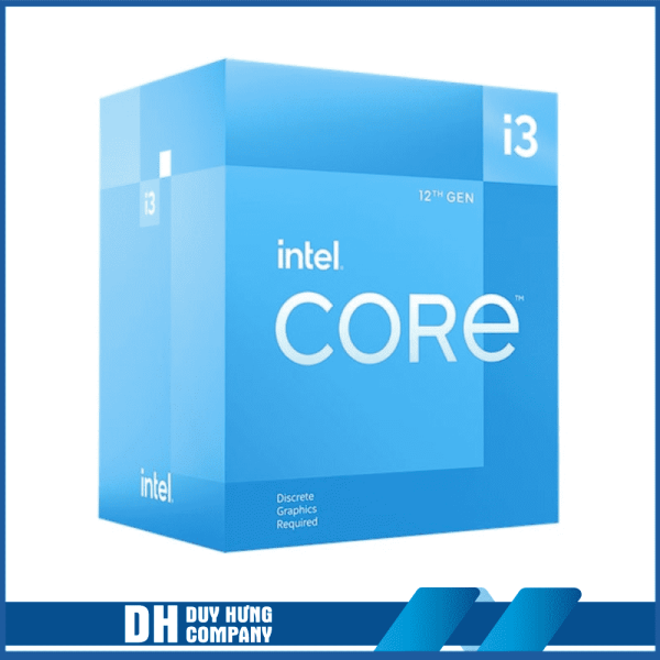 CPU Intel Core i3-12100F (3.3GHz turbo up to 4.3GHz, 4 nhân 8 luồng, 12MB Cache, 58W)- Socket Intel LGA 1700)