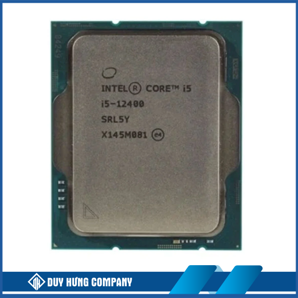 CPU Intel Core i5-12400 Tray (Upto 4.4Ghz, 6 nhân 12 luồng, 18MB Cache, 65W) - Socket Intel LGA 1700)