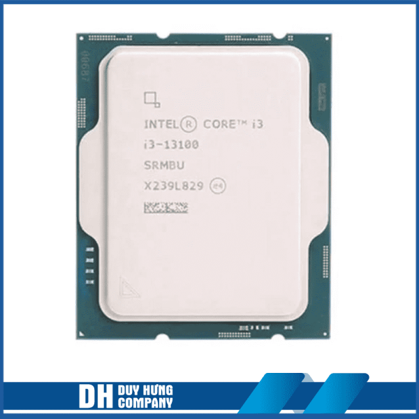 CPU Intel Core i3-13100 Tray (up to 4.5Ghz, 4 nhân 8 luồng, 12MB Cache, 65W) - Socket Intel LGA 1700/Raptor Lake) 