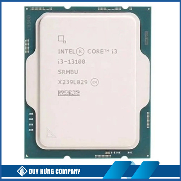 CPU Intel Core i3-13100 Tray (up to 4.5Ghz, 4 nhân 8 luồng, 12MB Cache, 65W) - Socket Intel LGA 1700/Raptor Lake) 