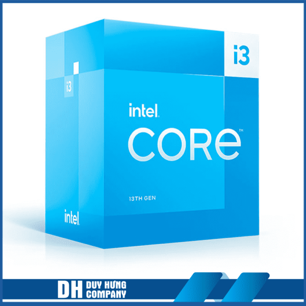 CPU Intel Core i3-13100F (up to 4.5Ghz, 4 nhân 8 luồng, 12MB Cache, 65W) - Socket Intel LGA 1700/Raptor Lake) 