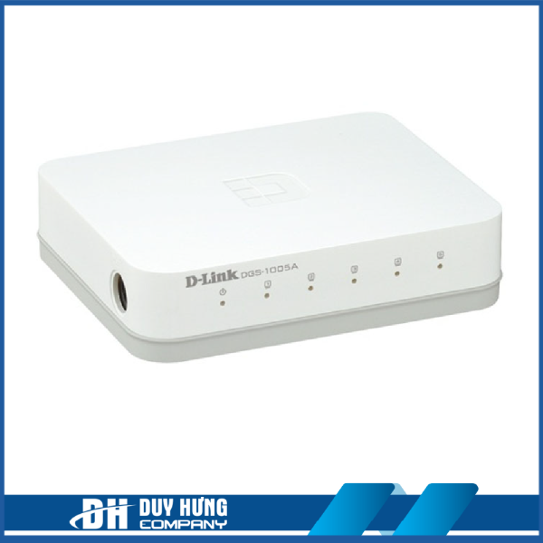 Switch D-Link DGS-1005A 5 port 10/100/1000 Mbps Vỏ nhựa