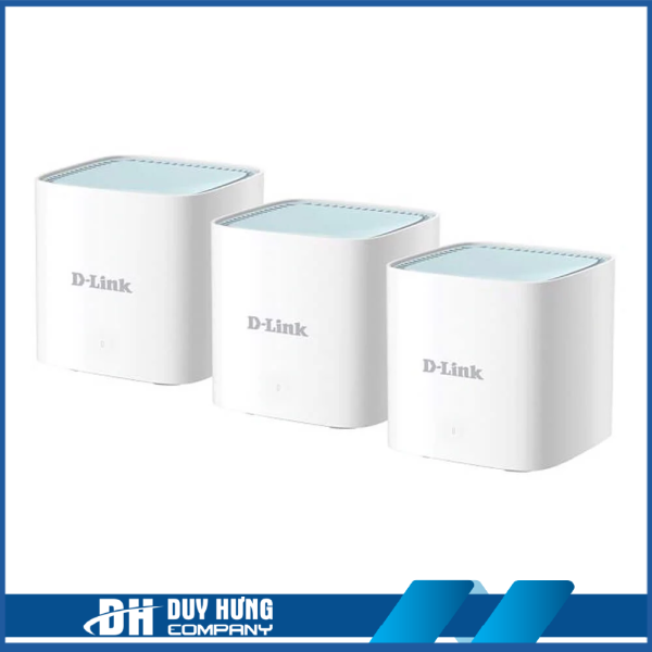 BỘ MESH WIFI D-LINK M15 (PACK 3PCS) – CHUẨN AX 1500MBPS – WIFI 6