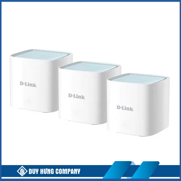 BỘ MESH WIFI D-LINK M15 (PACK 3PCS) – CHUẨN AX 1500MBPS – WIFI 6