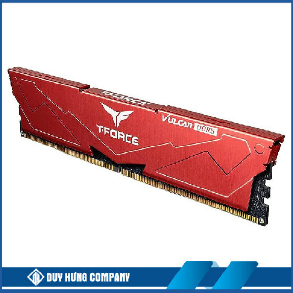 RAM DESKTOP TEAMGROUP VULCAN RED (FLRD516G5200HC40C01) 16GB (1X16GB) DDR5 5200MHZ