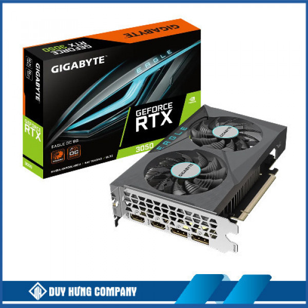 VGA Gigabyte RTX 3050 Eagle OC 6GB (N3050EAGLE OC-6GD)