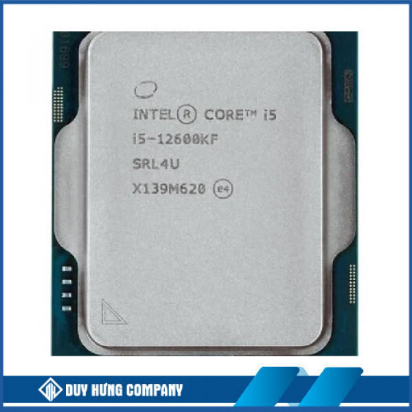 CPU Intel Core i5-12600KF Tray (3.7GHz turbo up to 4.9Ghz, 10 nhân 16 luồng, 20MB Cache, 125W)