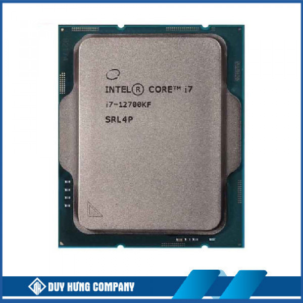 CPU Intel Core i7-12700KF Tray (3.8GHz turbo up to 5.0Ghz, 12 nhân 20 luồng, 25MB Cache, 125W) - Socket Intel LGA 1700/Alder Lake)