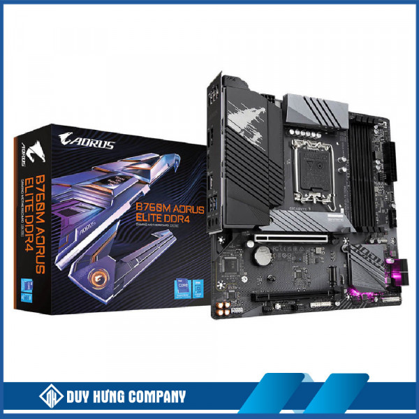 Mainboard Gigabyte B760M Aorus ELITE AX DDR4 (Wifi+Bluetooth)