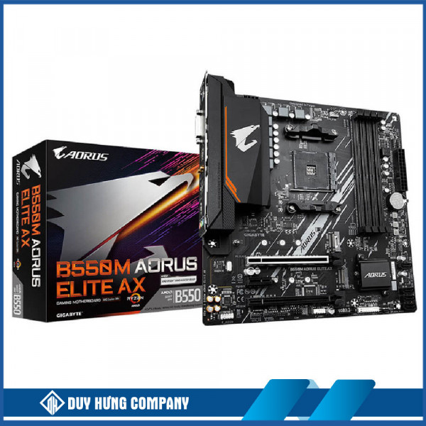 Mainboard Gigabyte B550M AORUS ELITE AX (Wifi+Bluetooth)