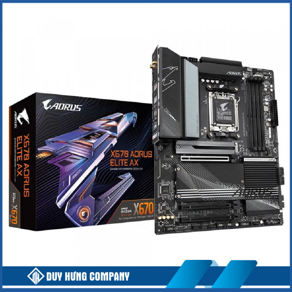 Mainboard Gigabyte X670 AORUS ELITE AX DDR5 (Wifi+Bluetooth)