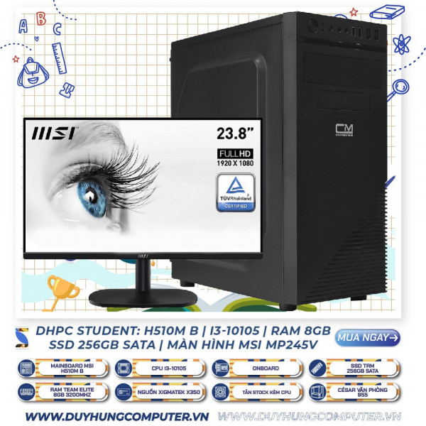 DHPC HS I3-10105 | SSD 256GB | RAM 8GB