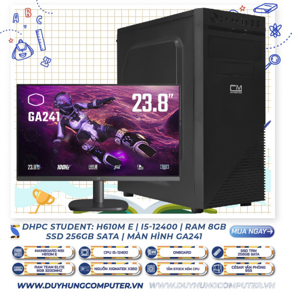 DHPC HS B I5-12400 | SSD 256GB | RAM 8GB