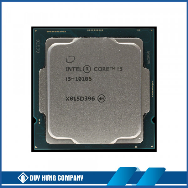 CPU Intel Core i3-10105 Tray (3.7GHz turbo up to 4.4Ghz, 4 nhân 8 luồng, 6MB Cache, 65W) - Socket Intel LGA 1200